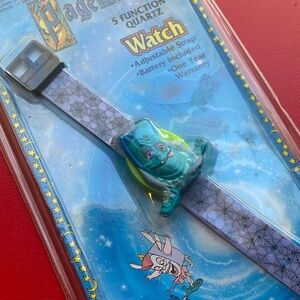 Vintage 1994 Pagemaster 5 Function Quartz Watch Cartoon Network